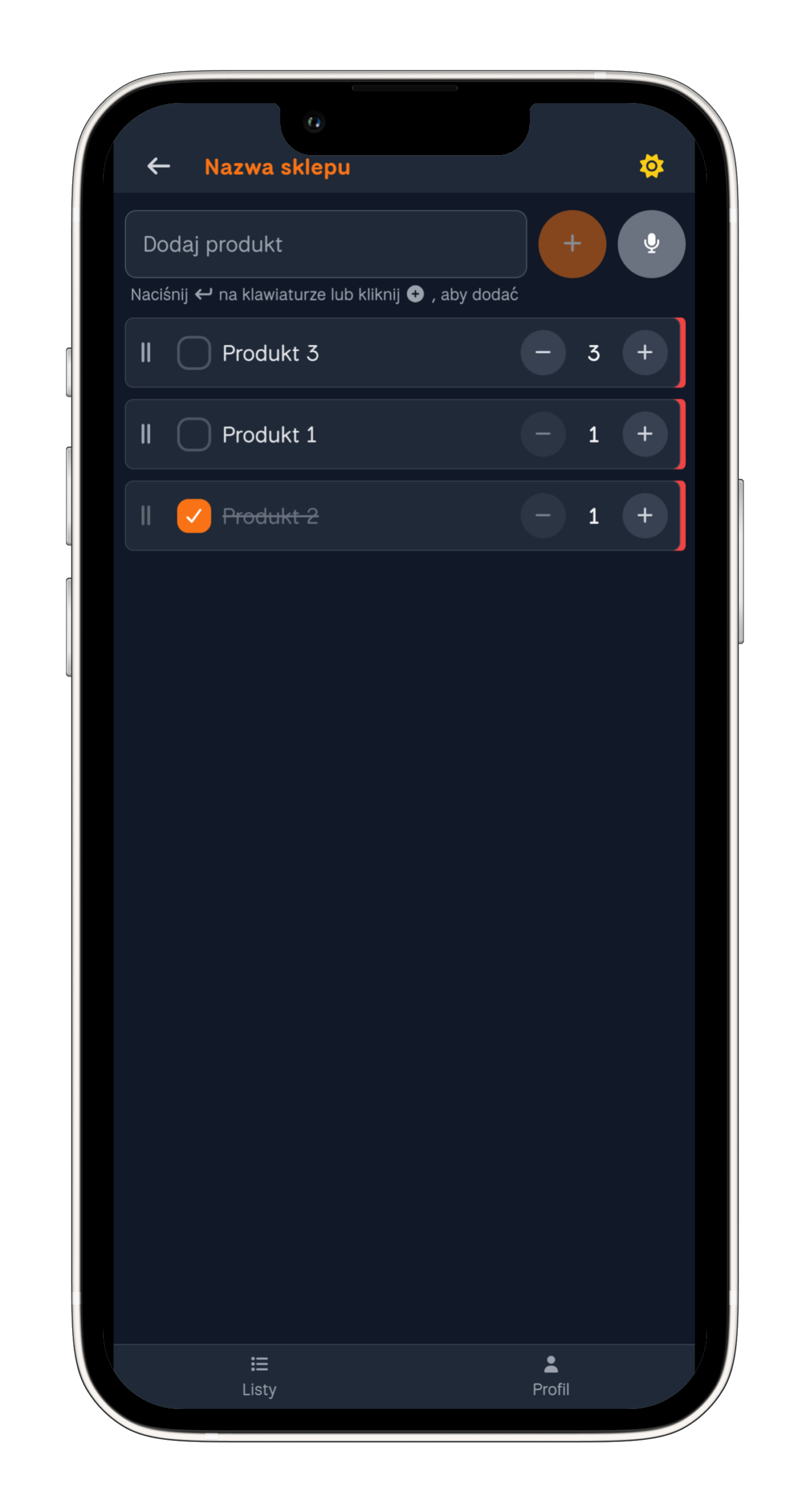 Aplikacja w komórce